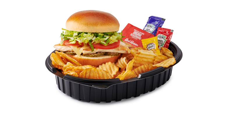 Grilled Chicken Sandwich Boxed Meal